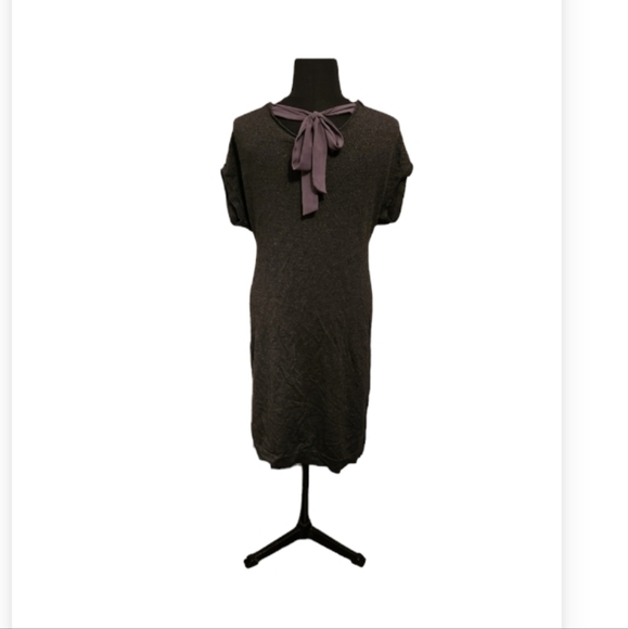 Mexx Grey Cowl Neck Slip On Knit Dress - Picture 2 of 6